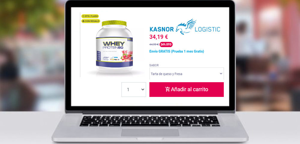 dropshipping de nutrición deportiva